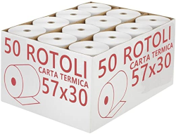 ROTOLI CARTA TERMICA 57MM